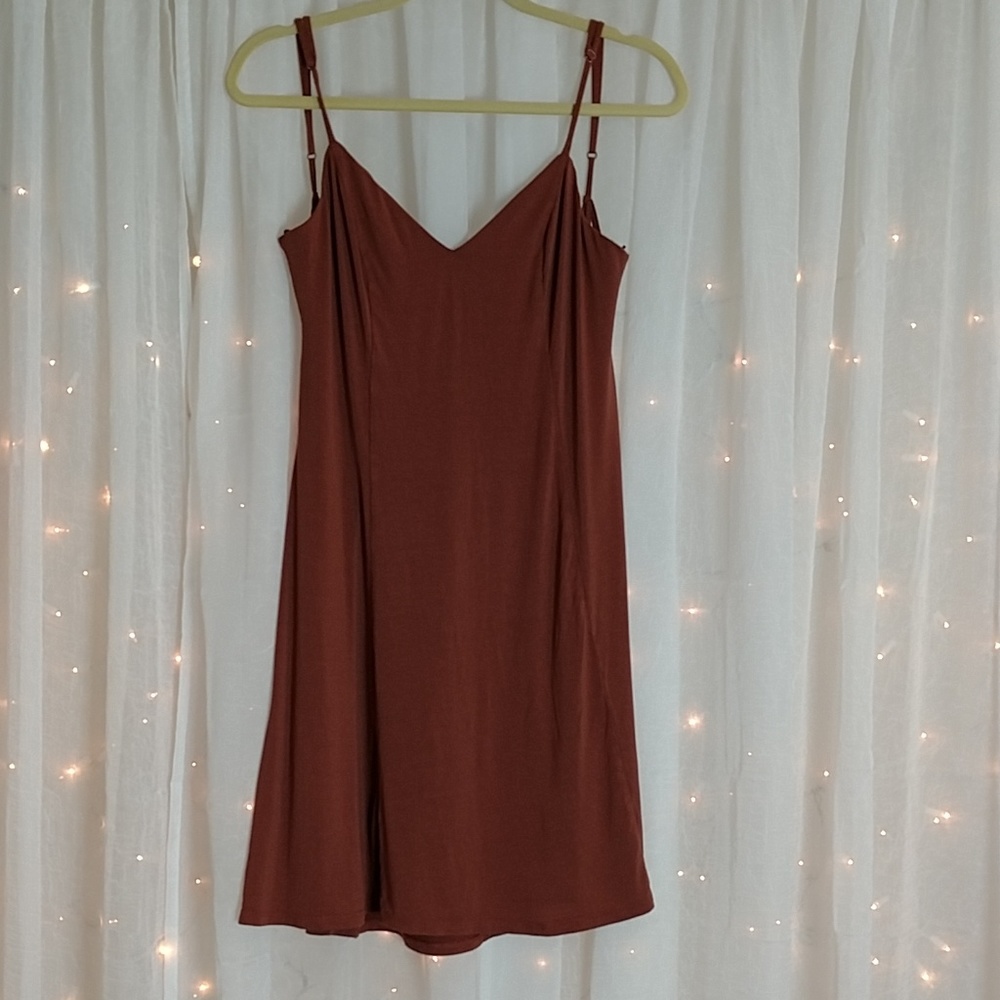 HYFVE Mocha Dress spaghetti straps size Large